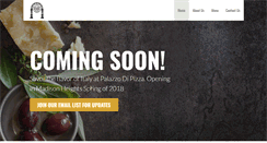 Desktop Screenshot of palazzodipizza.com